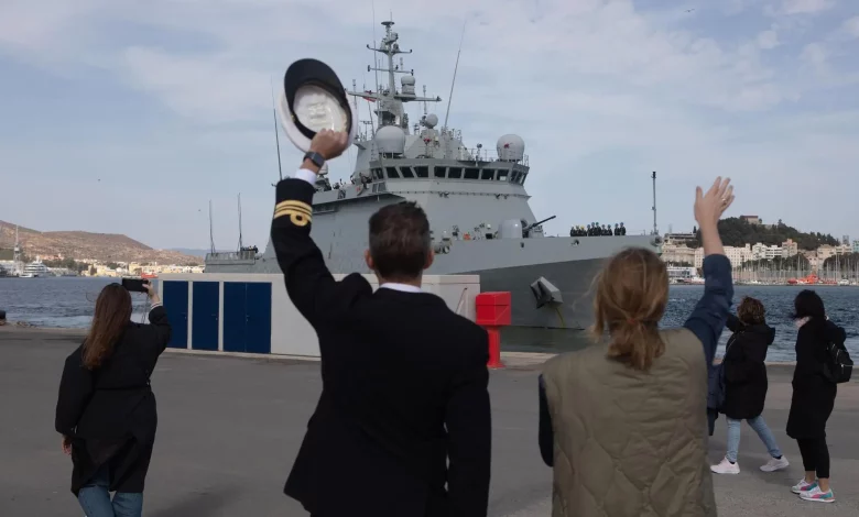 Photo de Le « Furor » quitte Cartagena : quatre mois et demi en mer