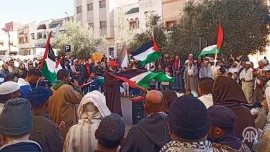 Photo de Maroc : manifestation massive à Rabat en soutien à Gaza et contre la normalisation