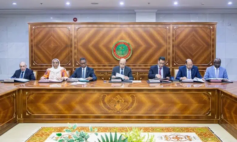 mauritanie conseil des ministres communiqué