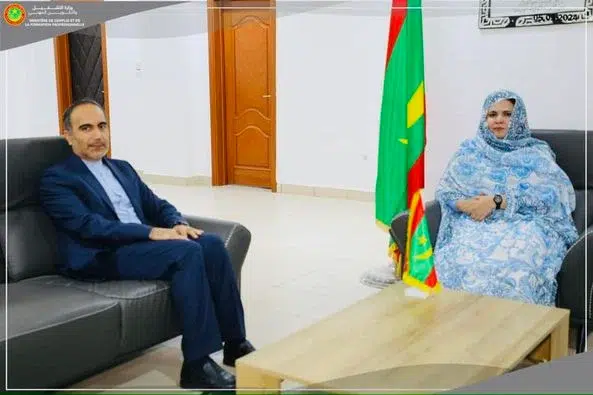 La Ministre de l’Emploi reçoit en audience l’Ambassadeur d’Iran 1 La Ministre de l’Emploi reçoit en audience l’Ambassadeur d’Iran