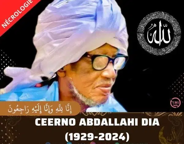Photo de Nécrologie: Ceerno Abdallahi Dia (1929-2024)