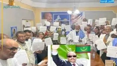 Photo de Annonce de soutien à l’initiative politique d’Aziz
