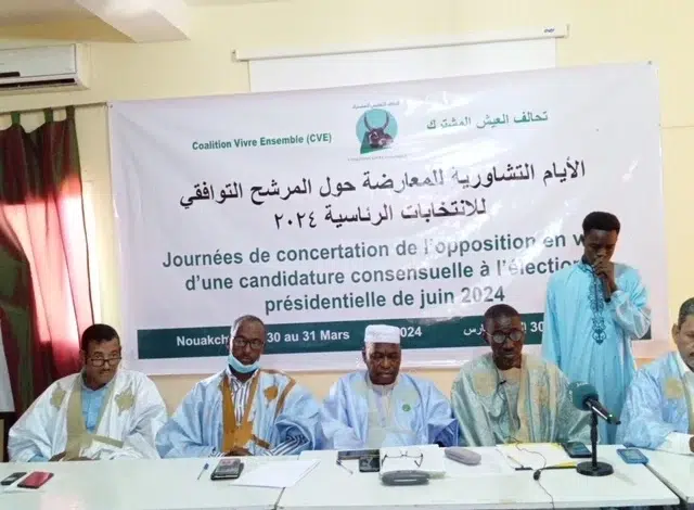 Photo de Ouverture des Journées de concertation de l’opposition pour une candidature unique