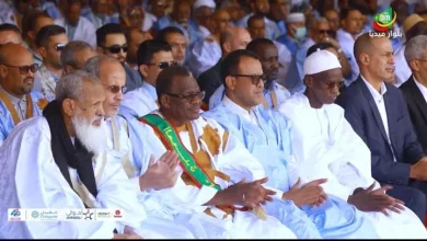 Photo de Président Ghazouani dans le département de bababé, ce jeudi