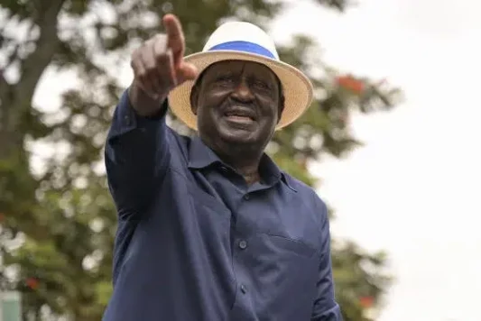 Le leader de l’opposition kényane, Raila Odinga