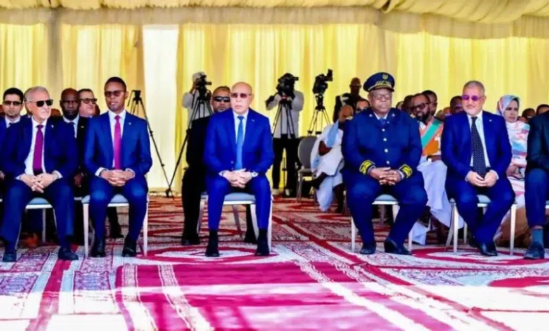 info en Mauritanie; Le Président de la République inaugure le premier échangeur de Nouakchott