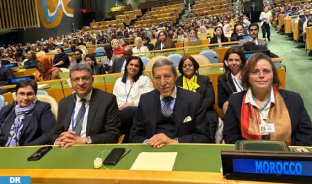 Photo de ONU: Mme Hayar met en avant à New York les efforts du Maroc pour la promotion des droits de femmes