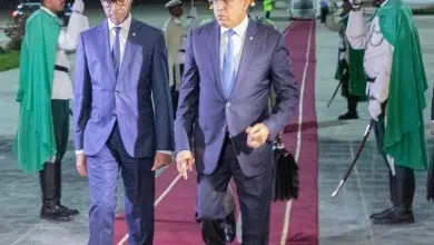 Photo de Cloture du sommet GECF: le Président de la République regagne Nouakchott