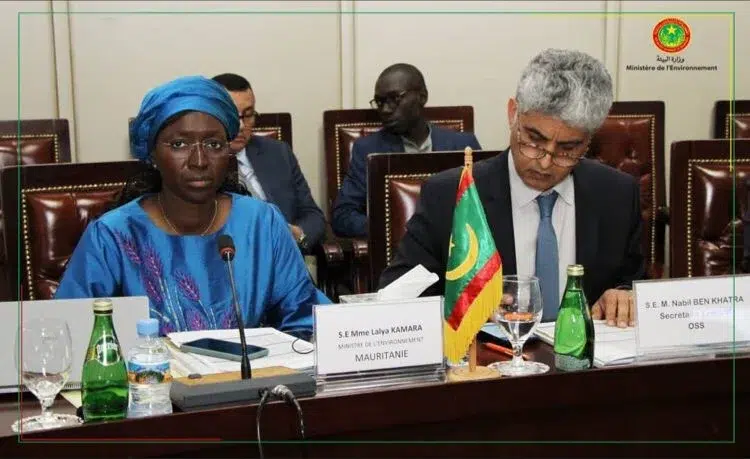 Photo de 30eme session du Conseil d’Administration (CA) de l’Observatoire du Sahara et du Sahel (OSS)