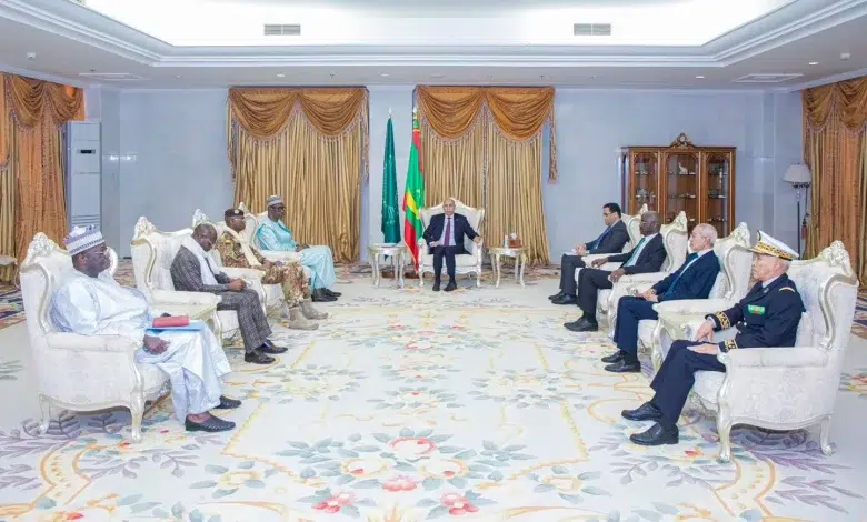 Président Ghazouani reçoit un message du Chef de l’Etat malien