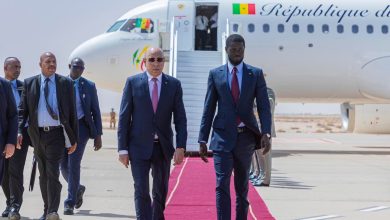 Photo de Le nouveau président du Sénégal en Mauritanie pour sa première visite à l’étranger