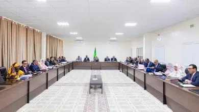 Photo de Nouadhibou: réunion  du Conseil des ministres