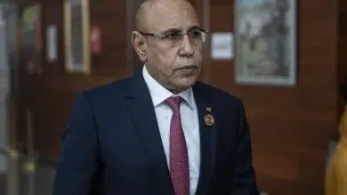 Photo de Le président mauritanien Ghazouani est en tête du décompte des voix.
