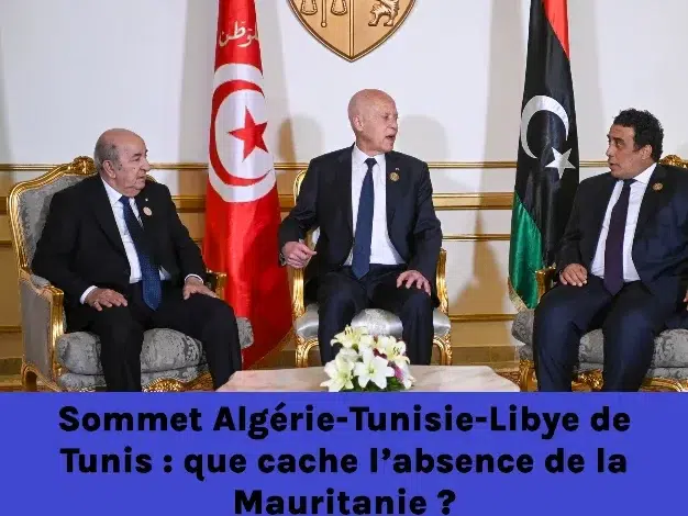 Photo de Sommet Algérie-Tunisie-Libye de Tunis : que cache l’absence de la Mauritanie ?