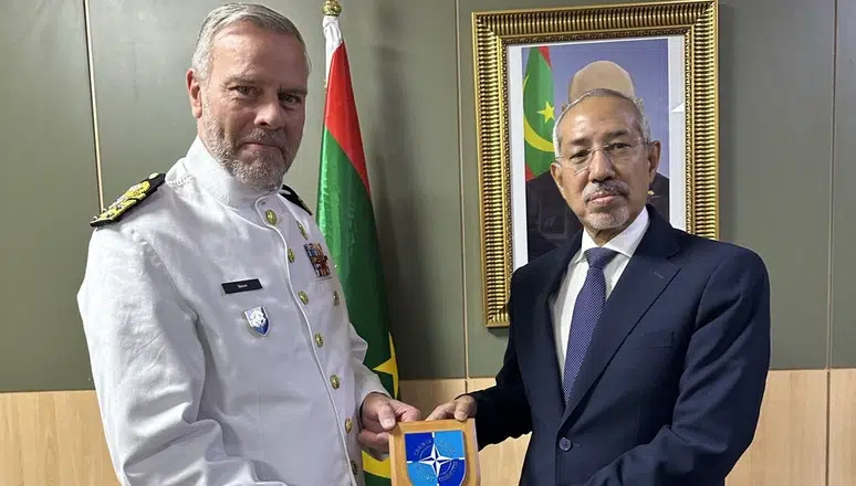 Photo de Coopération: Visite du président du Comité militaire de l’OTAN