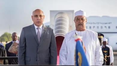 Photo de Le Président de la République à l’investiture du Président tchadien