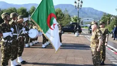 Photo de Chanegriha en visite de travail à la 2éme région militaire
