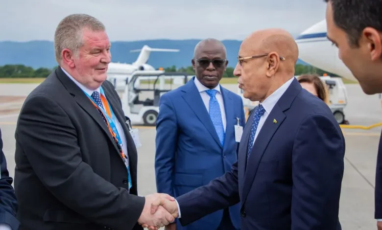 Le Président mauritanien arrive à Genève