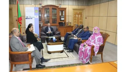 Photo de Le ministre de la Justice reçoit une mission de l’ONUDC