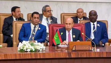 Photo de Le Président Ghazouani appelle à l’unité arabe au sommet du Bahreïn sur fond de crise palestinienne.