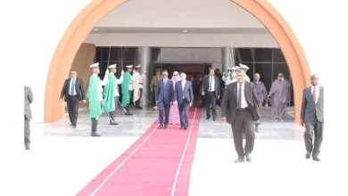 Photo de Assaba: visite de travail du président de la République à Kiffa