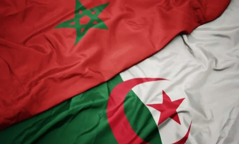carte maroc algérie
