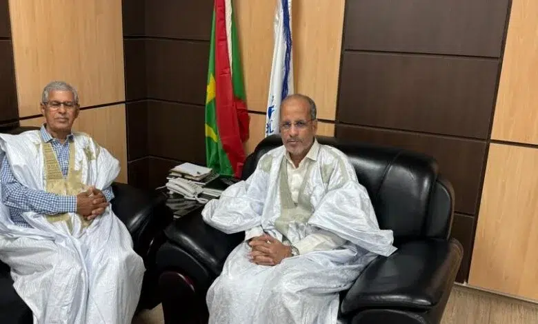 Le président du parti El Insaf reçoit l'envoyé du président sahraoui.