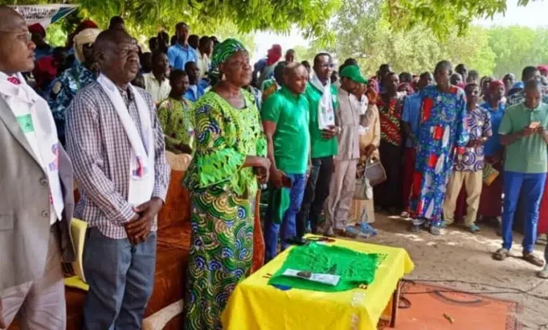 Photo de Présidentielle au Tchad: à Kélo, la candidate Lydie Béassemda défend sa vision du développement du pays