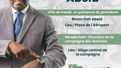 L'ouverture officielle de la campagne du candidat Biram Dah Abeid 6 Photo de L’ouverture officielle de la campagne du candidat Biram Dah Abeid