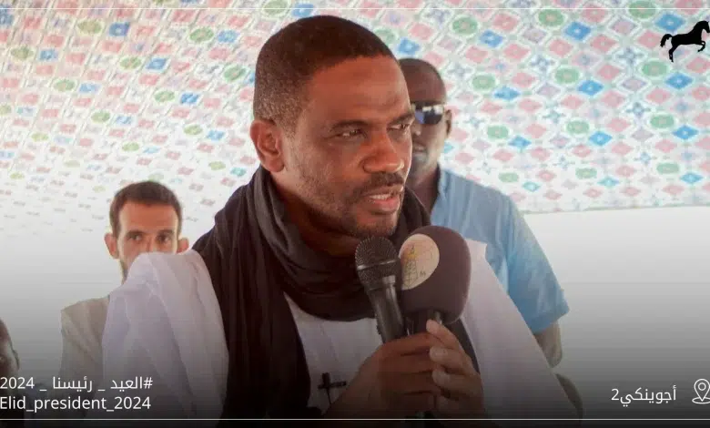 Meeting à Maghtaa Lahjar du Candidat El Id Mohameden M’Bareck