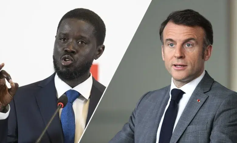 Bassirou Diomaye Faye et Emmanuel Macron