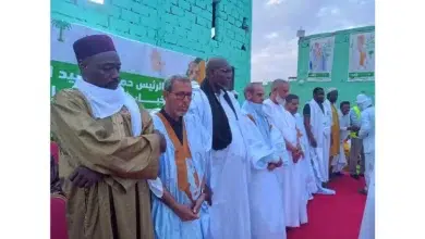 Le candidat Hamady Sid’El Moctar préside un meeting à Rosso 8 Photo de Le candidat Hamady Sid’El Moctar préside un meeting à Rosso