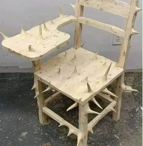 l'épineux fauteuil