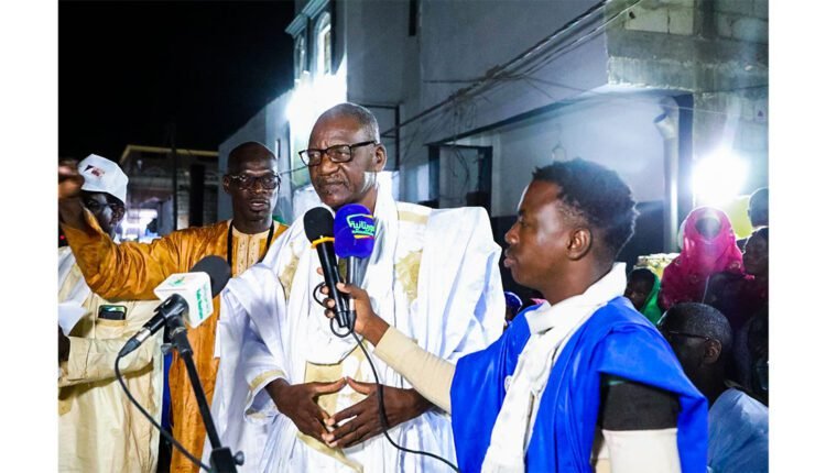 Photo de Le candidat Mamadou Bocar Ba préside un meeting à Nouadhibou