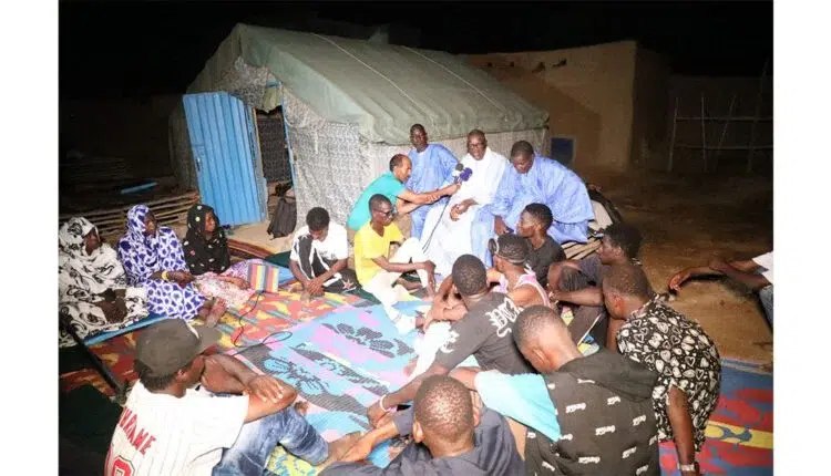 Photo de Le candidat Ba Mamadou Bocar s’entretient avec des associations de femmes et de jeunes à Mbout