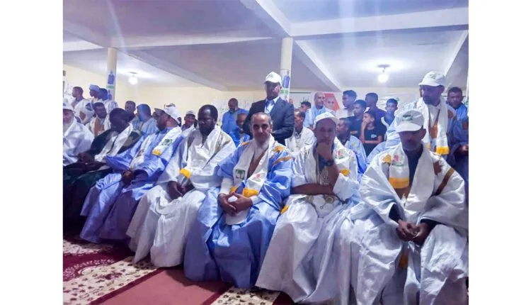 soirée électorale à Zouerate