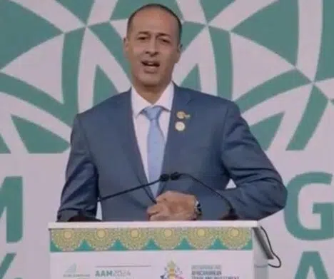 Photo de Afreximbank: Tah Ahmed Mouloud représente la Mauritanie