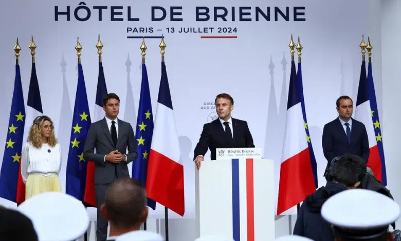 Photo de Emmanuel Macron estime « nécessaire » un « ajustement » du budget des armées en 2025