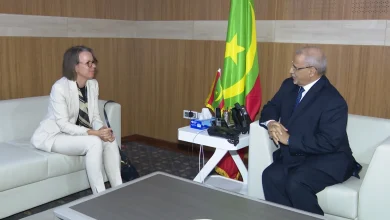 Photo de Le Président de l’Assemblée nationale reçoit en audience son Excellence Madame l’Ambassadrice d’Allemagne