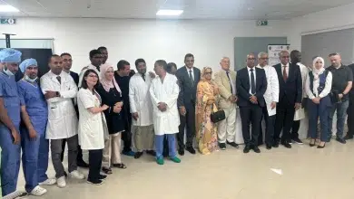 Photo de Conférence de presse de l&rsquo;équipe médicale mauritano-algérienne