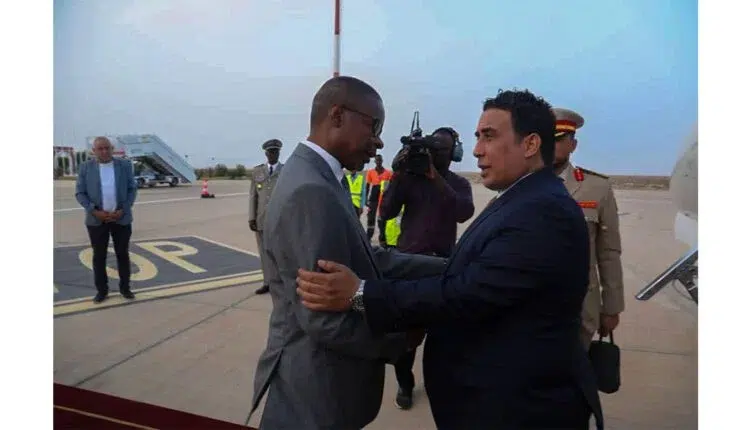 Arrivée à Nouakchott du Président du Conseil présidentiel libyen