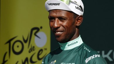 Photo de Cyclisme/Tour de France-La frayeur de Biniam Girmay, victime d’une chute