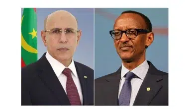 Photo de Le Président de la République, Président élu, reçoit un message de félicitation du président rwandais