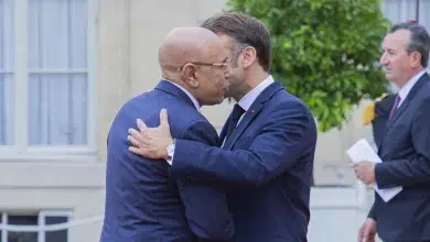 Photo de À l’Élysée, le Président Ghazouani reçu par Macron avant la cérémonie d’ouverture des JO.
