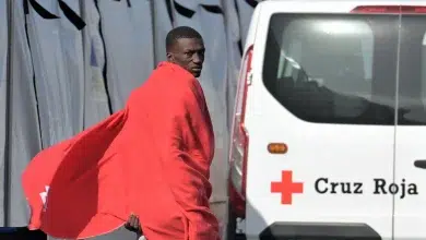 Photo de Canaries : quatre migrants secourus après une traversée de 9 jours sur le gouvernail d’un navire marchand