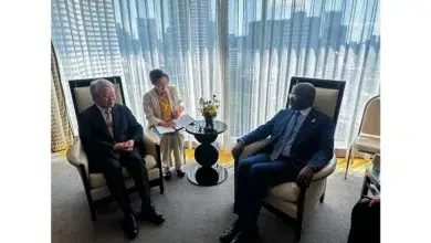 Le ministre des Affaires étrangères rencontre le président de la JICA 4 Photo de Le ministre des Affaires étrangères rencontre le président de la JICA