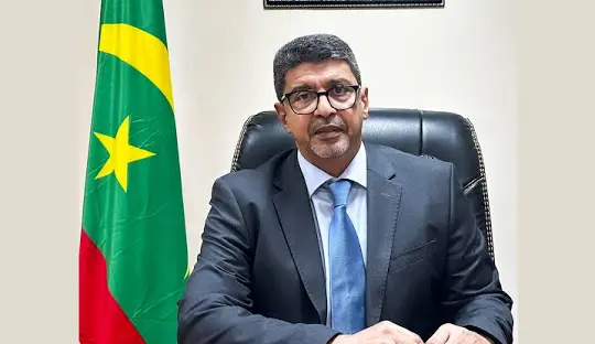 Me Sidi Mohamed Ould Maham, ancien ministre, nouveau directeur du port autonome de Nouakchott depuis le 12 juillet 2023.