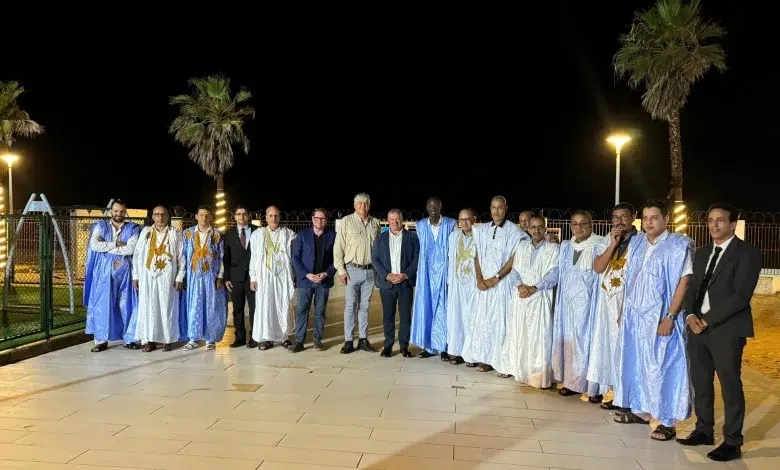 Photo de Le PDG de Kinross, J. Paul Rollinson, en visite en Mauritanie :