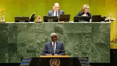 Photo de Intervention de S.E. Moussa Faki Mahamat Président de la Commission de l’Union Africaine au Sommet du Futur