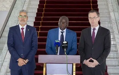 Photo de Mauritanie/ Banque Mondiale : Ousmane Diagana a exprimé ses sincères remerciements au président de la République.